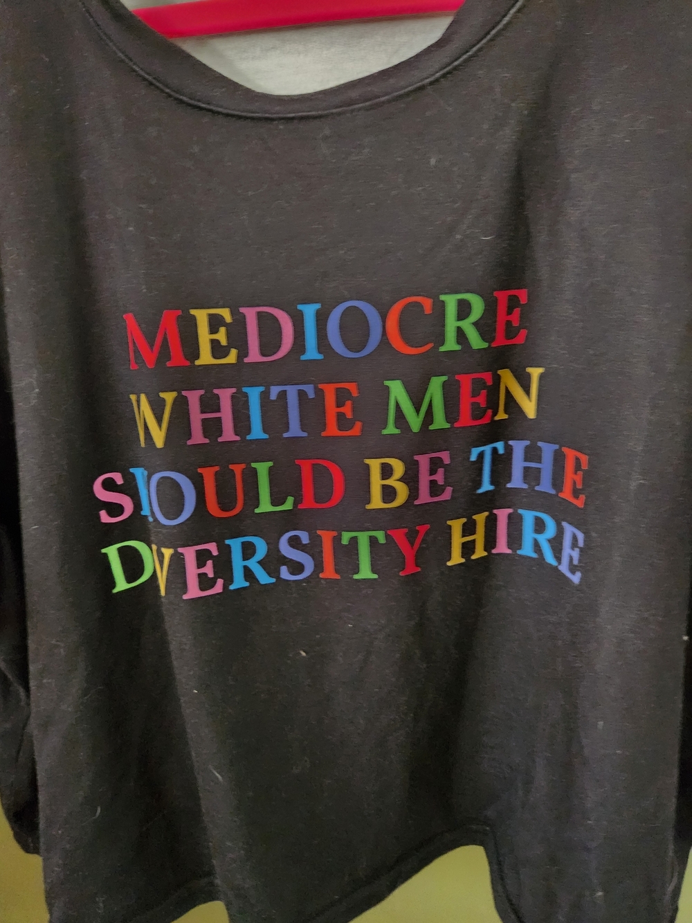 Crop Top - Woman 3XL - Mediocre White Men Should be the Diversity Hire